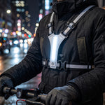 Gilet réfléchissant LED rechargeable
